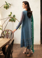 Chant D l'Amour By Gulaal Embroidered Chiffon Unstitched 3 Piece Suit - GL24CE 02 HELIA